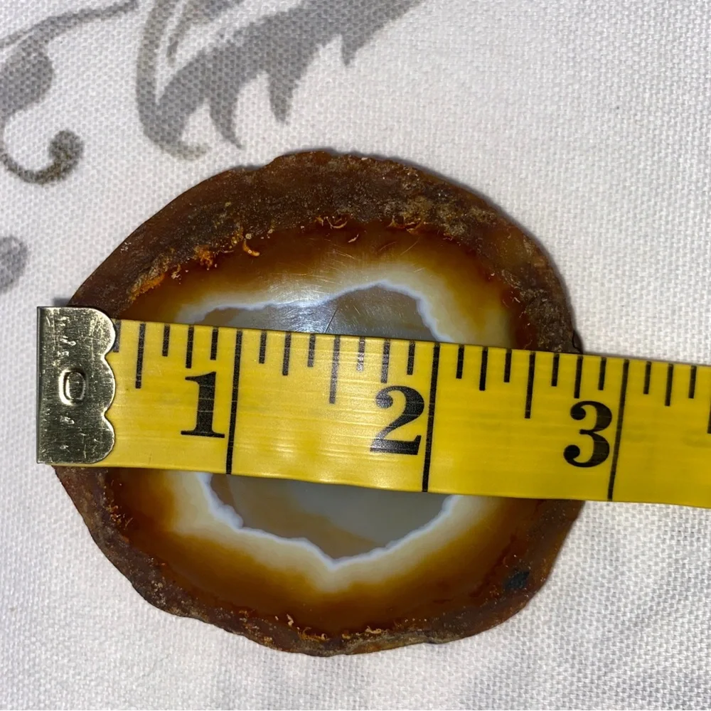 Vintage Agate slice Belt Buckle by Gunther Lapidary Western Cowboy Rodeo‎
